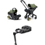 Doona I Bebek Arabasına Dönüşen I-Size Ana Kucağı Oto Koltuğu + Isofix Baza - Yeşil