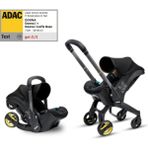 Doona İ Bebek Arabasına Dönüşen Tekerlekli Gr 0 İSize Ana Kucağı Oto Koltuğu - Nitro Black