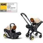 Doona İ Bebek Arabasına Dönüşen Tekerlekli Gr 0 İSize Ana Kucağı Oto Koltuğu - Sahara Sand