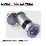 Door Uzun Kapı Dürbünü Çelik Kapı Dürbünü 11cm 25mm Saten Renk