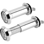 DOOR VIEWER Kapı Dürbünü 35*60 Krom Kapaklı 180° D / 1 KUTU 12 ADET