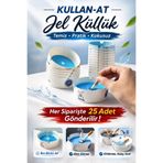 Doori 25 adet jel küllük kullan at küllük kokusuz küllük