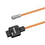 DOOUMN DT-BMD D-Tap - 2 Pimli BMPCC Güç Kablosu 60cm Uzunluk 180°Döndürülebilir Örgülü Tel ile Blackmagic Pocket Cinema Camera 4K/6K V-mount Pil ile uyumlu