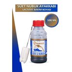 Dopar Bağcık Altın Yunus Lacivert Nubuk Süet Ayakkabı Bakım Boyası Süngerli 100 ml Set