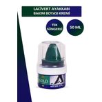 Dopar Bağcık Gold Care Lacivert Ayakkabı Bakım Boyası Kremi Süngerli 50 ml Set