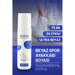 Dopar Sport White Beyaz Spor Deri ve Kumaş Ayakkabı Boyası 75 ML Beyaz