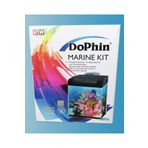 Dophin Deniz Akvaryum Kit-Bombeli-Siyah 32x30x36
