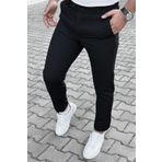 DOPPİO'N DENİM Erkek Siyah Slim Fit Esnek Likralı Kumaş Pantolon
