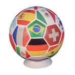 Doppler Futbol Topu Bluetooth Kablosuz Hoparlör Büyük Boy Ülkeler Bayraklı