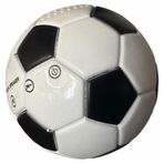 Doppler Siyah Beyaz Mini Futbol Topu Kablosuz Bluetooth Hoparlör