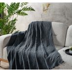 Doqu Home Adora Koltuk Şalı Indigo - 130X170 cm - 130 x 170 cm