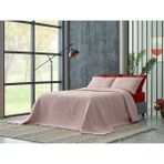 Doqu Home Arya Çift King Size Yatak Örtüsü - Pudra - 250 x 280 cm