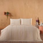 Doqu Home Calista Bej Çift Kişilik Pike Set