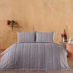 Doqu Home Calista Gri Çift Kişilik Pike Set