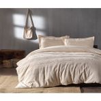 Doqu Home Çift Kişilik Nevresim Takımı Carla - Krem - 200 x 220 cm