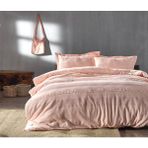 Doqu Home Çift Kişilik Nevresim Takımı Carla - Şeftali - 200 x 220 cm - Turuncu - Sarı