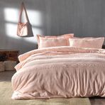 DOQU HOME Çift Kişilik Nevresim Takımı Carla - Şeftali