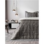 Doqu Home Çift Kişilik Yatak Örtüsü Talia Antrasit - 250 x 240 cm