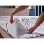 Doqu Home Collagen Sıvı Geçirmez Fitted Alez Beyaz 120 x 200 cm