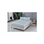 DOQU HOME Colourful Fitted Çarşaf Çift King Size - Mavi