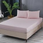 DOQU HOME Colourful Fitted Çarşaf Çift King Size - Pudra