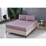 DOQU HOME Colourful Fitted Çarşaf Tek King Size - Lila