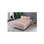 Doqu Home Colourful Fitted Çarşaf Tek King Size - Somon