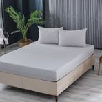 DOQU HOME Colourful Fitted Çarşaf Tek Kişilik - Gri