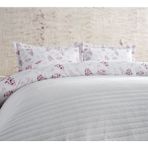 Doqu Home Doqu Multi Selection Nevresim Takımı Yatak Örtüsü Tek Kişilik Ekru - Beyaz - 160 x 200 cm