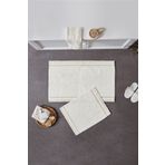 Doqu Home Doquhome Dora Banyo Paspası Krem&vizon 60x100cm