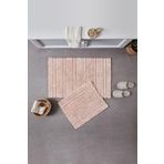 DOQU HOME Doquhome Pera Banyo Paspası Pudra 60x100cm