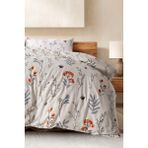 Doqu Home Easy Cotton Nevresim Takımı Ardena Tek Kişilik - Beyaz - 160 x 220 cm