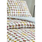 Doqu Home Festıval-Nevresim Takımı Cift Kişilik -Cıty - Beyaz - 200 x 220 cm