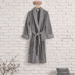 Doqu Home Ivory Bornoz Gri - L/xl 130 - L - XL