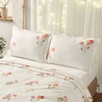 Doqu Home Lara Pike Takımı Ahsen Tek Kişilik - Beyaz - Renkli