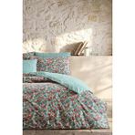 Doqu Home Leris Ranforce Elit Nevresim Takımı Tek Kişilik - Mavi - 160 x 220 cm