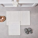 DOQU HOME Liva Banyo Paspası Krem&Vizon 60x100cm