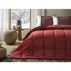 Doqu Home Marla Next Comforter Set Tek Kişilik Nevresim Takımı Yatak Örtüsü Uyku Seti - Kırmızı