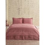 Doqu Home Multi Selection Nevresim Takımı + Yatak Örtüsü Diador Tek Kişilik - Bordo - 160 x 220 cm