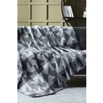 Doqu Home Origami Gri 200x220 cm Çift Kişilik Battaniye