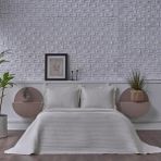 Doqu Home Otto Yatak Örtüsü Tek Kişilik - Ekru - 180 x 240 cm