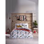 Doqu Home Poly Cotton Skate Tek Kişilik King Size Nevresim Takımı - 185 x 220 cm - Yeşil