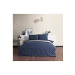Doqu Home Pure Line Çift Kişilik Lacivert Nevresim Takımı