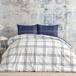 DOQU HOME Ranforce Nevresim Takımı Navy Tek Kişilik