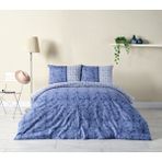 Doqu Home Ranforce Nevresim Takımı Palmera Tek Kişilik - Lacivert - 160 x 220 cm