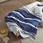 Doqu Home Ruby Battaniye Tek Kişilik Koyu Mavi - 150 x 200 cm