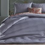 DOQU HOME Saten Artline Nevresim Takımı Çift King Size - Gri