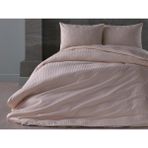 Doqu Home Saten Artline Nevresim Takımı Çift King Size - Krem - 225 x 245 cm