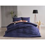 Doqu Home Sofia Çift Kişilik Nevresim Takımı - Lacivert - 220 x 240 cm