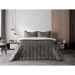 Doqu Home Talia Yatak Örtüsü Çift Kişilik - Antrasit - Antrasit - Gri - 260 x 270 cm